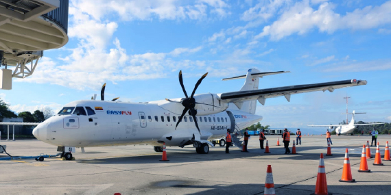 Abordaje vuelo piloto entre Cúcuta y Bucaramanga con protocolos de Bioseguridad