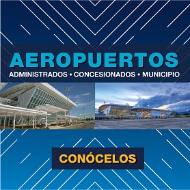 Aeropuertos: administrados, concesionados y municipio