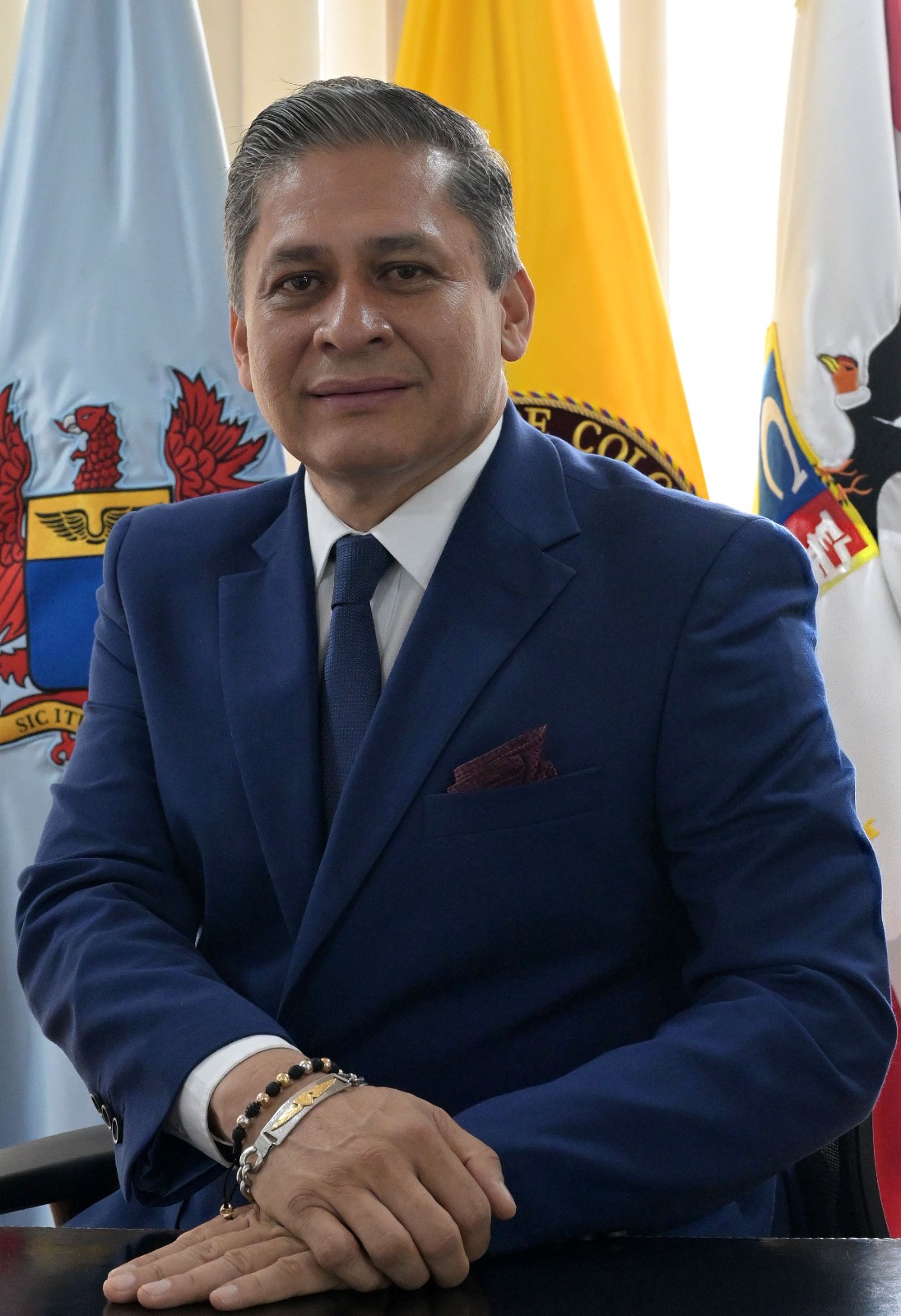 Fotografía del Subdirector General, Coronel Andrés Felipe Vargas Rodríguez