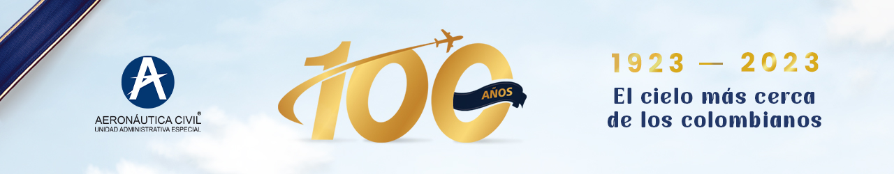 Banner Aerocivil 100 años