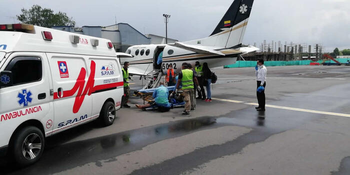 La conectividad aérea garantiza el abastecimiento de carga y la atención médica de personas en lugares apartados del país
