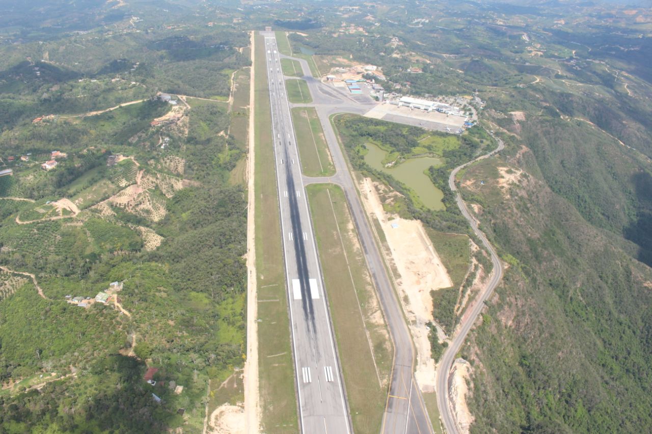 Cierres programados en la operación aérea en el aeropuerto internacional Palonegro de Bucaramanga, por mantenimiento