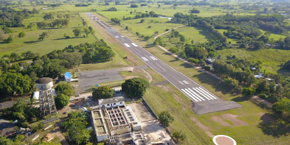 Terminan obras de rehabilitación en el Aeropuerto El Pindo de Montelíbano Córdoba