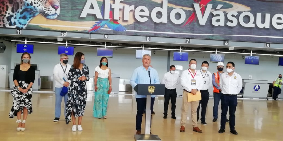 El Gobierno Nacional entrega a Leticia un aeropuerto completamente modernizado