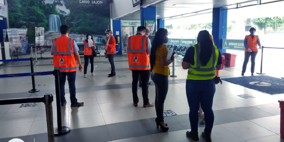  Gobierno Nacional verificó la implementación del Protocolo de Bioseguridad en el aeropuerto Vanguardia de Villavicencio 