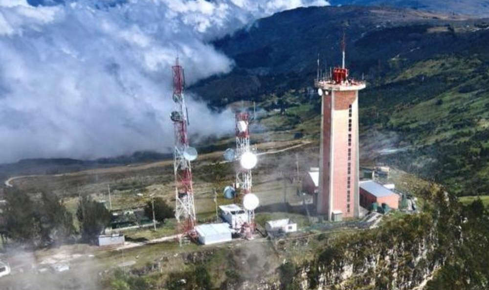 Fotografia de radar del picacho