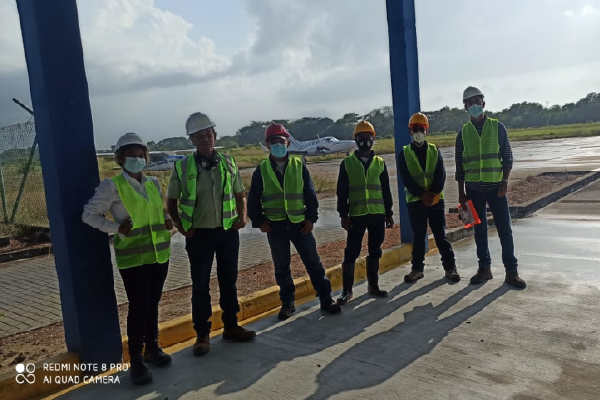 LA BUENA NOTA... Obras que embellecen el Aeropuerto Golfo de Morrosquillo, en Tolú