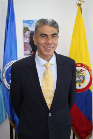 Fotografía del Secretario de TI Erwin Ricardo Delvasto Jaimes