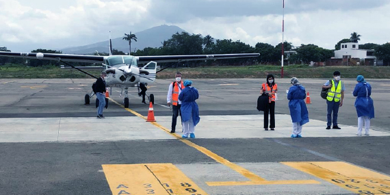 el Director de la Aeronáutica Civil, Juan Carlos Salazar, adelanta visita de inspección a terminal aérea de Cúcuta - Camilo Daza
